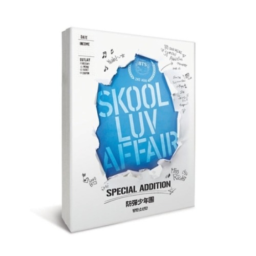 방탄소년단 - SKOOL LUV AFFAIR (미니 2집 : SPECIAL ADDITION) &lt; CD + 2 DVD &gt; 재발매