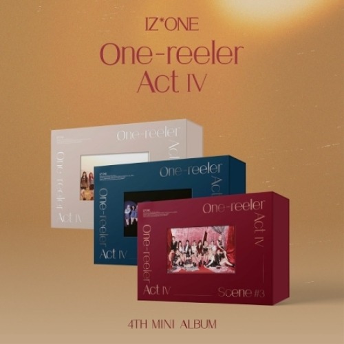 아이즈원 - ONE-REELER / ACT Ⅳ (4TH 미니앨범) [커버 3종]