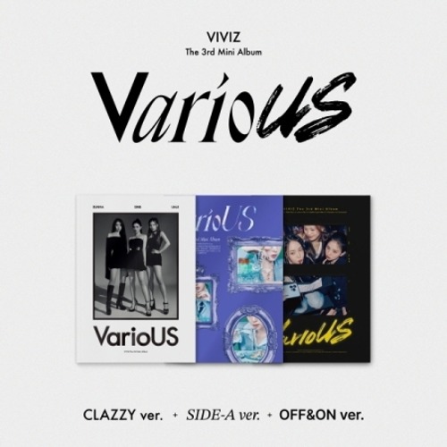 비비지 (VIVIZ) - VarioUS (3rd 미니앨범) Photobook [커버 3종, 랜덤]
