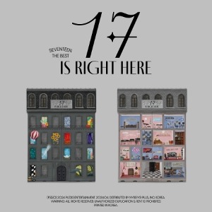 ☆예약판매☆세트(버전 2종)☆ 세븐틴 (SEVENTEEN) - SEVENTEEN BEST ALBUM [17 IS RIGHT HERE]