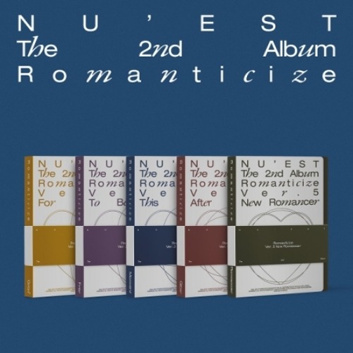 뉴이스트(NU’EST) - The 2nd Album ’Romanticize’ [커버5종,랜덤]