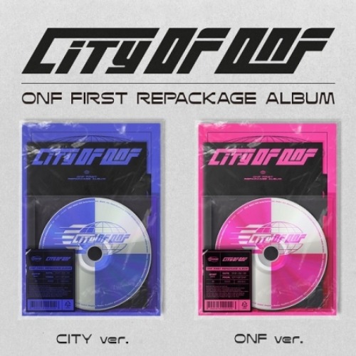온앤오프 (ONF) - CITY OF ONF (리패키지 앨범)[커버2종,랜덤]