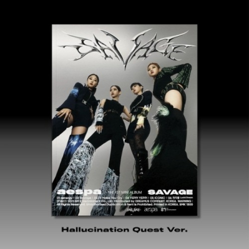 에스파 (aespa) - Savage (1ST 미니앨범) Hallucination Quest Ver.