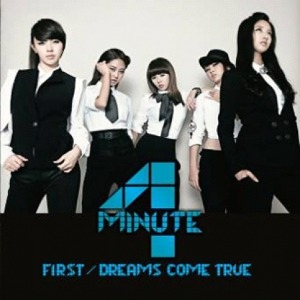 포미닛 (4MINUTE) - FIRST / DREAMS COME TRUE (일본 오사카 &amp; 나고야 한정반 B 버전) &lt; CD + DVD &gt;