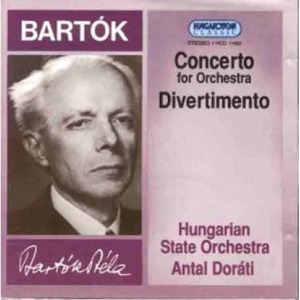 BARTOK - CONCERTO FOR ORCHESTRA, DIVERTIMENTO