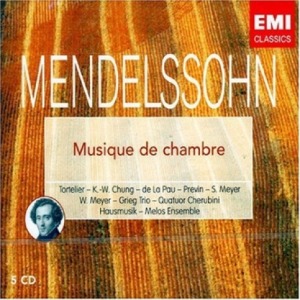 MENDELSSOHN - MUSIQUE DE CHAMBRE