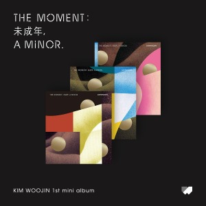 김우진 1st Mini Album [The moment : 未成年, a minor.][커버3종,랜덤]