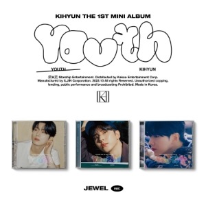 기현 (KIHYUN) - YOUTH (1ST 미니앨범) JEWEL VER. [커버 3종, 랜덤]